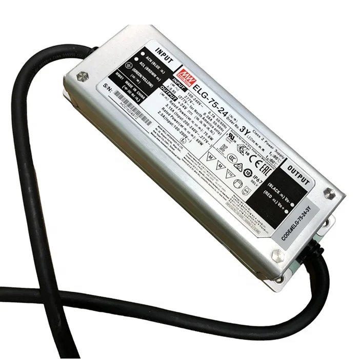 75w 48v driver 24v dc transformer meanwell elg meanwell driver elgmeanwell driver