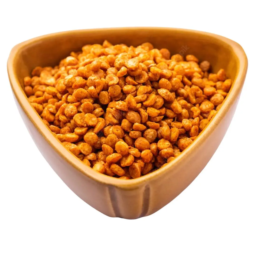 Высококачественные жареные закуски Chana Dal, оптовая продажа, натуральный продукт, индийские закуски жареные, поставщик Chana Dal из Индии