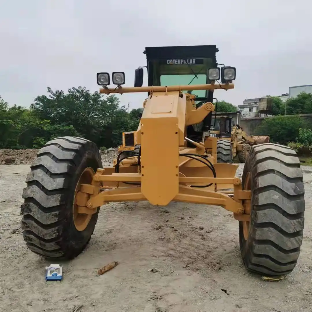 Original CAT140H motor grader used motor grader land leveller with good performance in good condition for sale in China