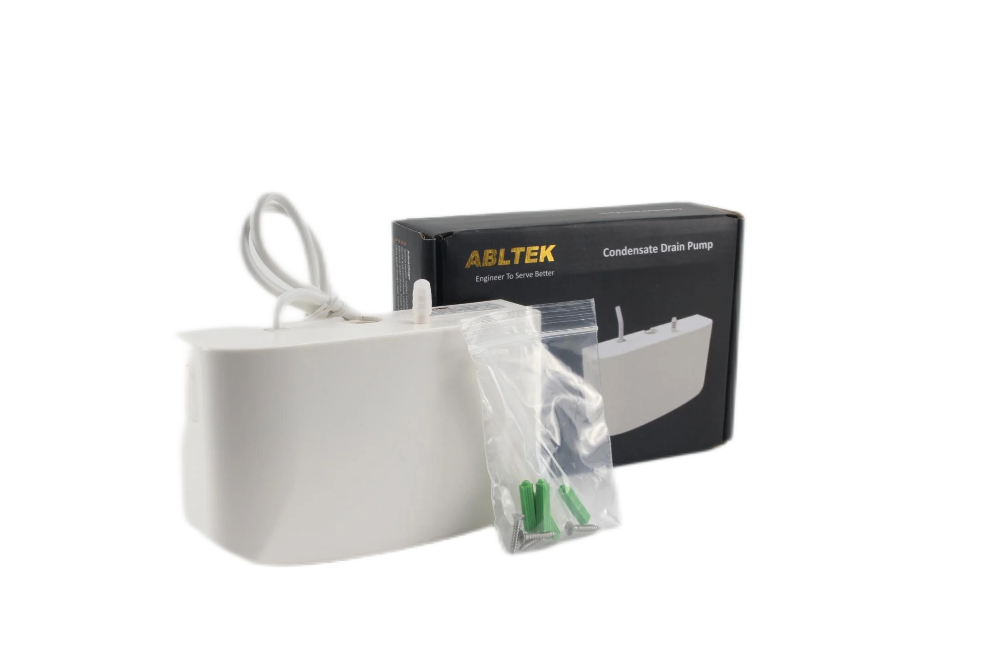Blanc Tank Condensate Drain Pump Aquastrong Mini HVAC Condensate Pump