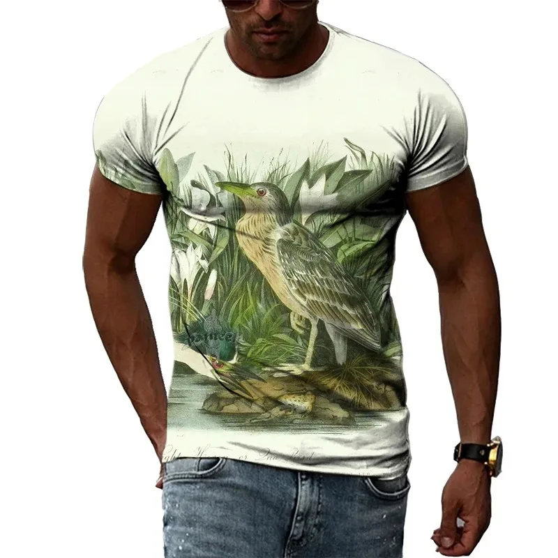 Summer Hot Sale Art Leisure T-Shirt Short Sleeve O-Neck Comfortable Fashion Trend Men Breathable Gorgeous 3D Print T-Shirt