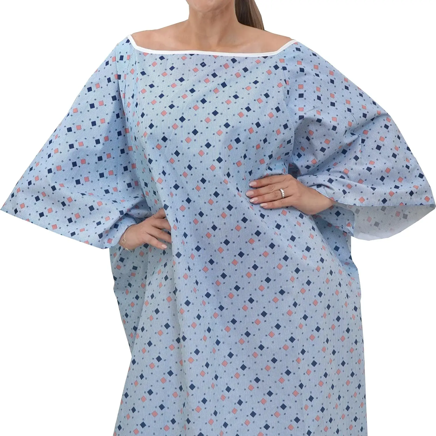 Hospital Clothing Professional Unisex Patient Gown Customized Cotton Comfortable Patient Gown for Sale