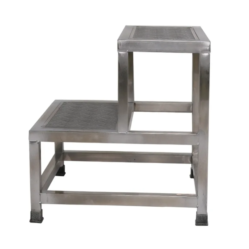 Medical non-slip examination stool stainless steel footrest