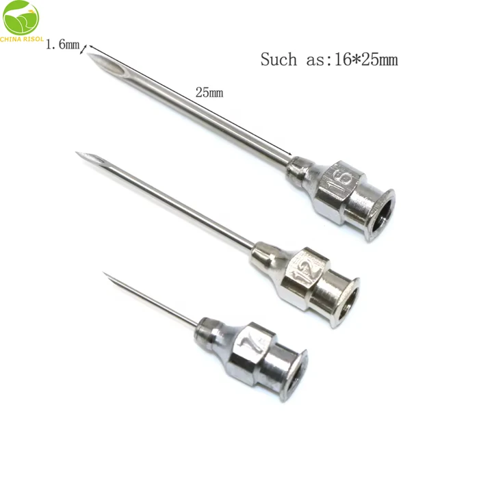 Veterinary injection needles for animals