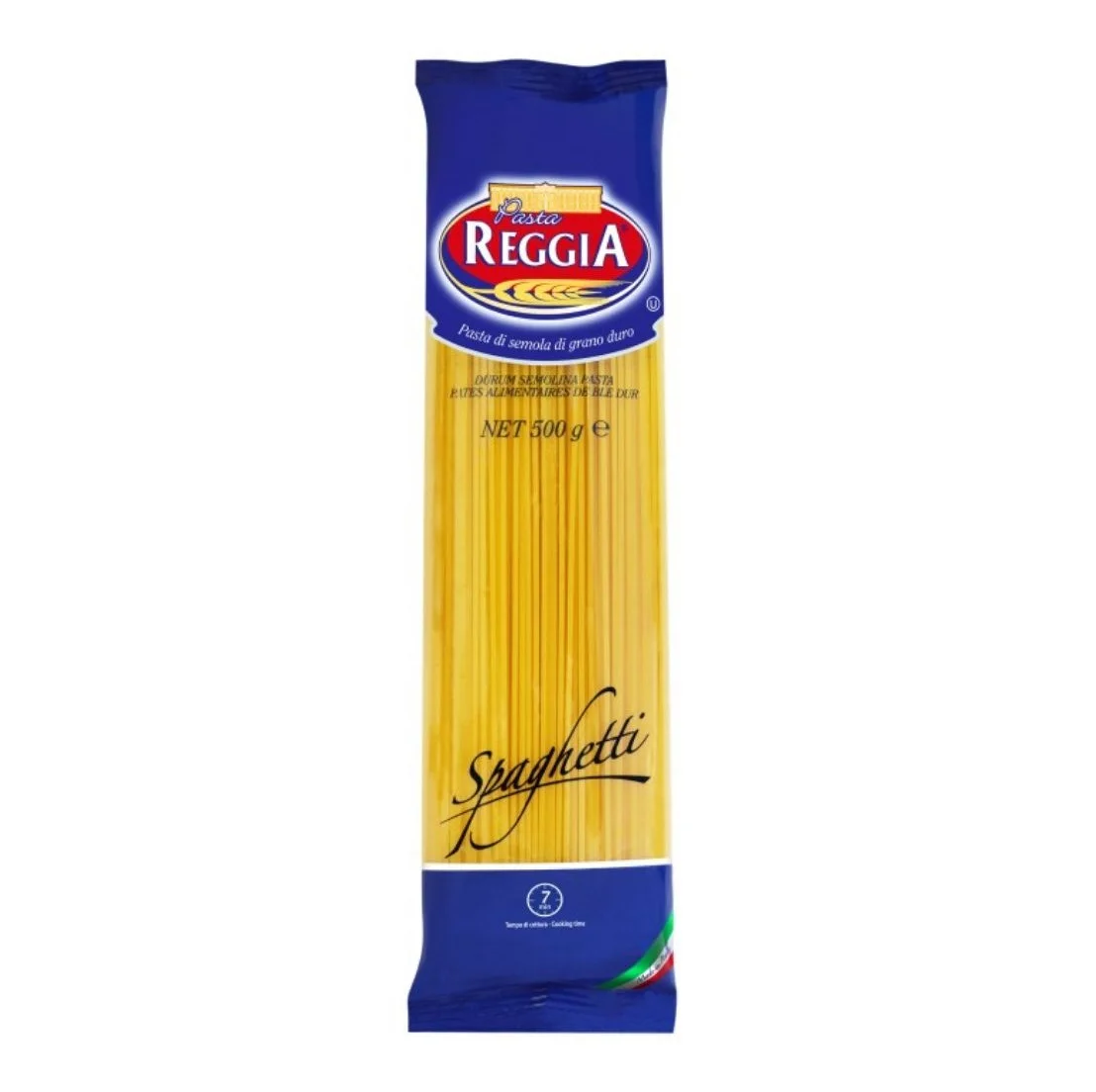 Top Quality 100% Authentic Italian Dry pasta 500g Spaghetti in bag Durum Wheat Pasta for Cooking
