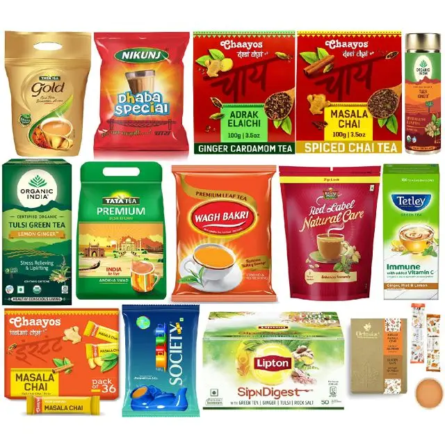 Best Indian Brands One Stop Solution Premium Quality Delicious Tea Available in Different Packaging