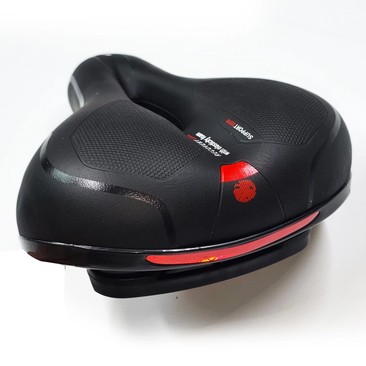 Велосипедное седло, водонепроницаемое мягкое противоударное сиденье из искусственной кожи с памятью, велосипедные аксессуары для велосипедного седла