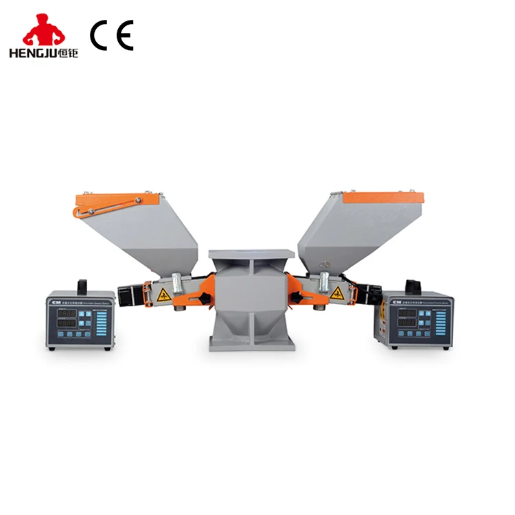 double volumetric doser machine extruder plastic granules color mixer