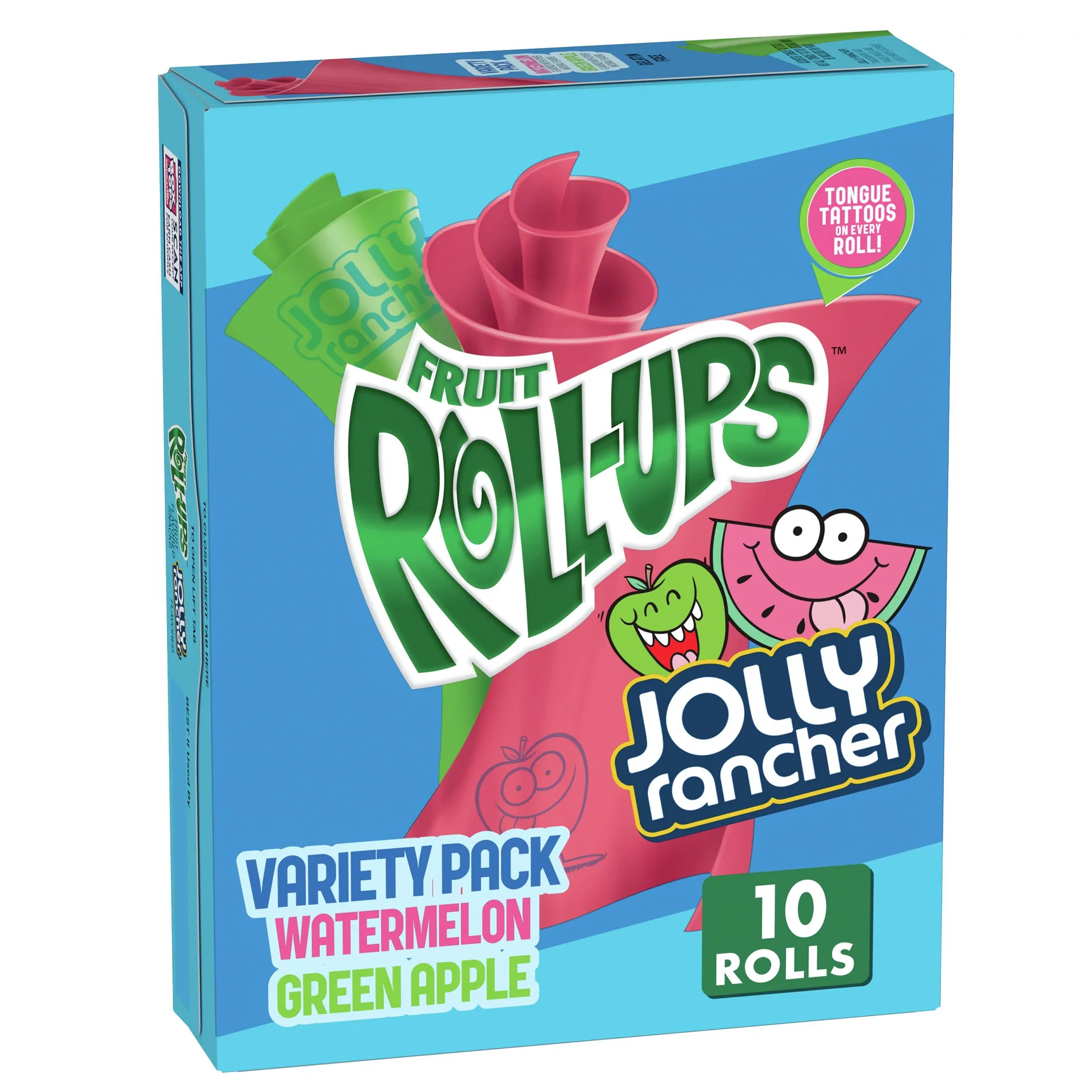 Betty Crocker Strawberry & Blue Raspberry Fruit Roll up Family Pack