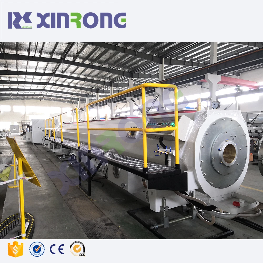 high efficiency screw & barrel, PE PP PPR Pipe machine price hdpe pipe making machine