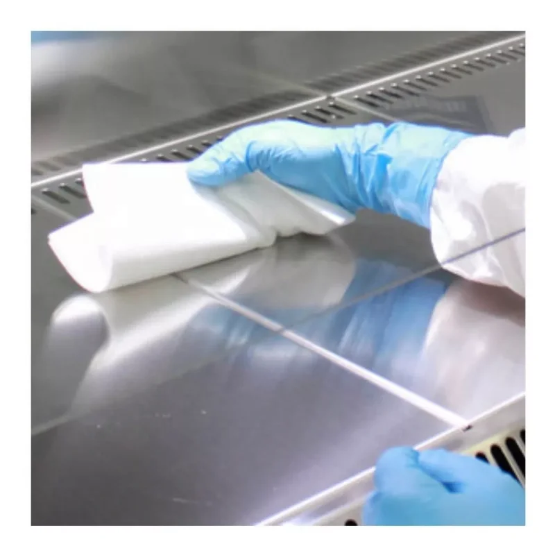 Lint free Nonwoven industrial wiping SMT Stencil roll wiper cleaning wipes cleaning paper