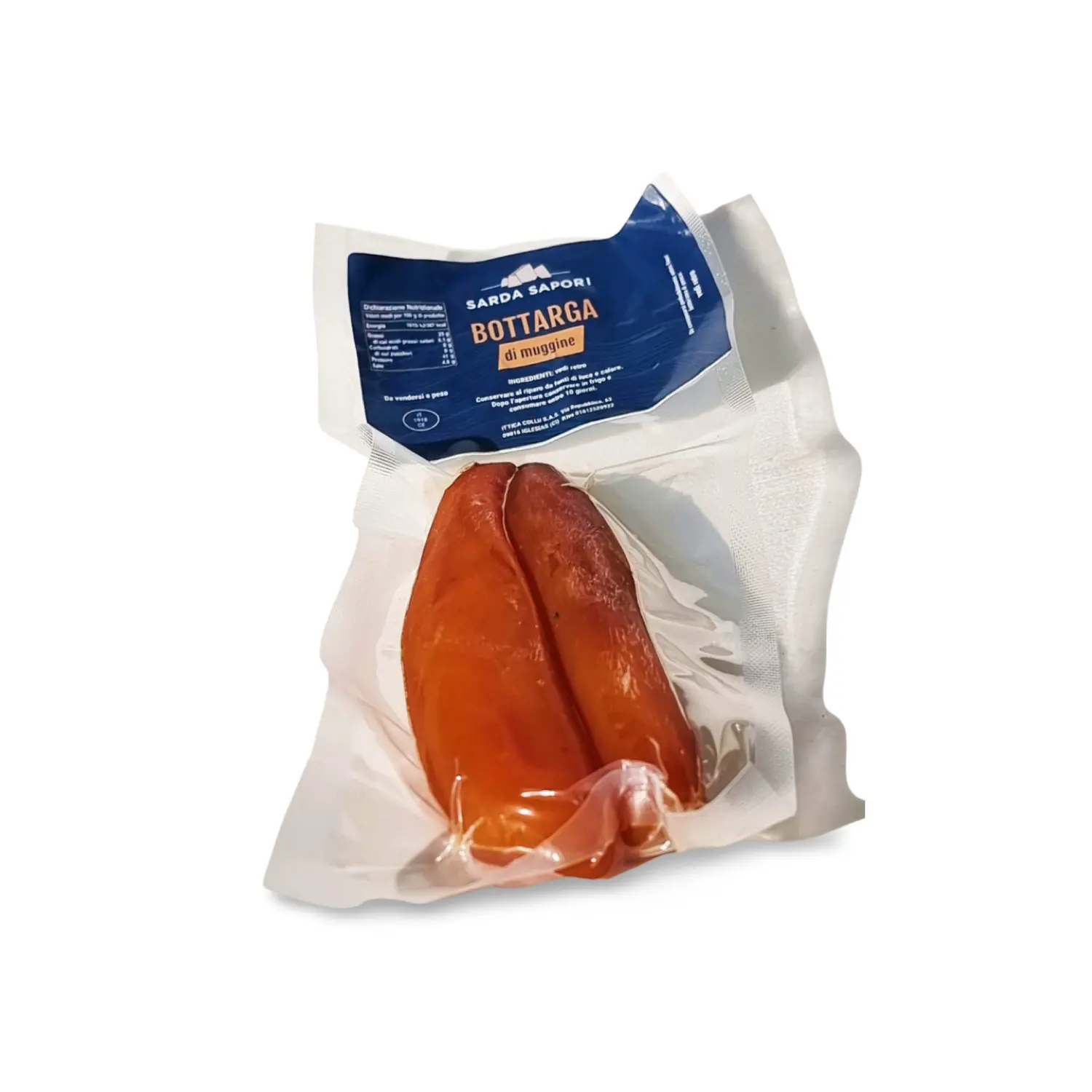 Top-Selling Italian Bottarga - Gourmet Whole Mullet Roe 10+ 170-200g - Perfect for Discerning Tastes