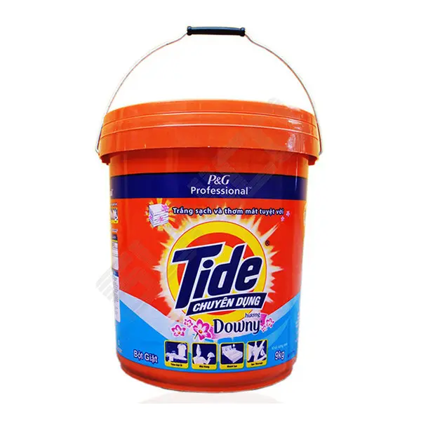 Tide Downy Detergent powder bucket 9kg For Sale