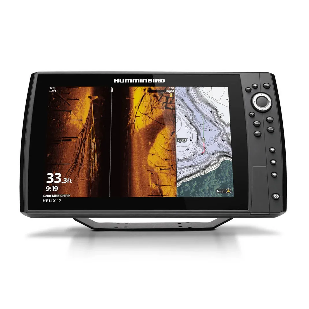HIGH QUALITY AND DURABLE SALES FOR  New Discounted Humminbird HELIX 12 CHIRP MEGA SI Fishfinder/GPS Combo G3N w/Transducer