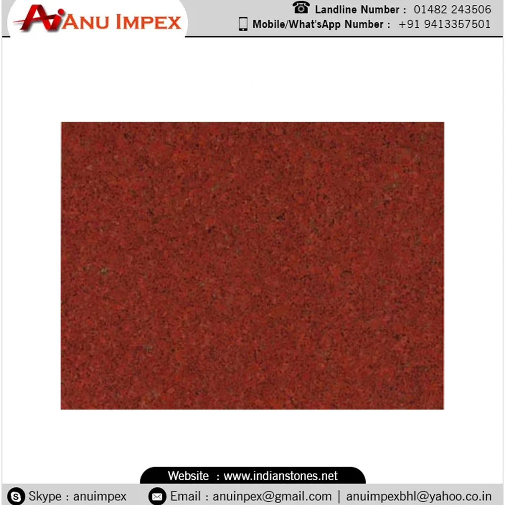 Eye-Catching Lakha Red Granite The Indestructible Beauty for Countertops & Floors