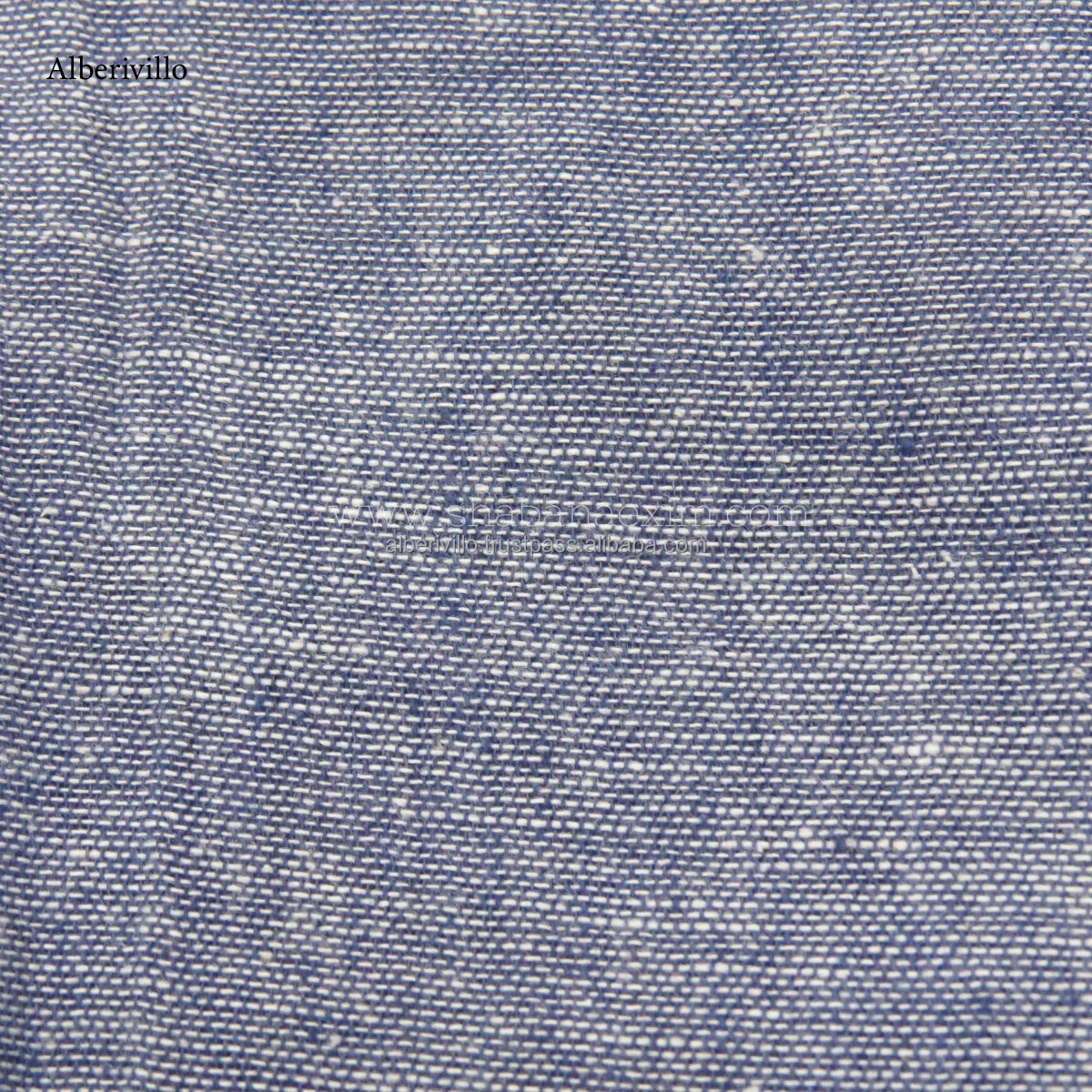 Eco-Friendly Chambray Cotton Woven Fabric Plain Handloom Indian Style for Jeans Shirt Home Textile Pillow Cover