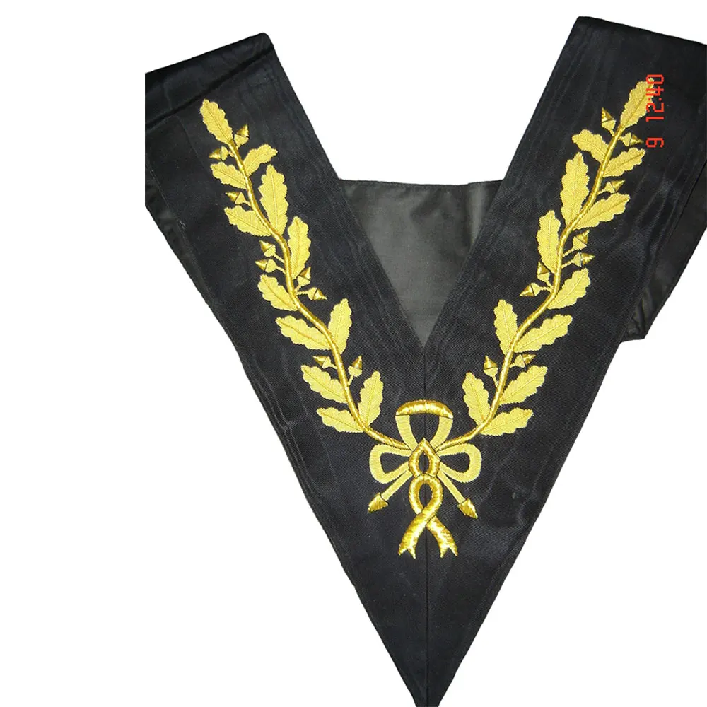 Premium Quality Hand Regalia Masonic Apron Wholesale Price  Masonic Regalia Custom Made Logo Masonic Regalia