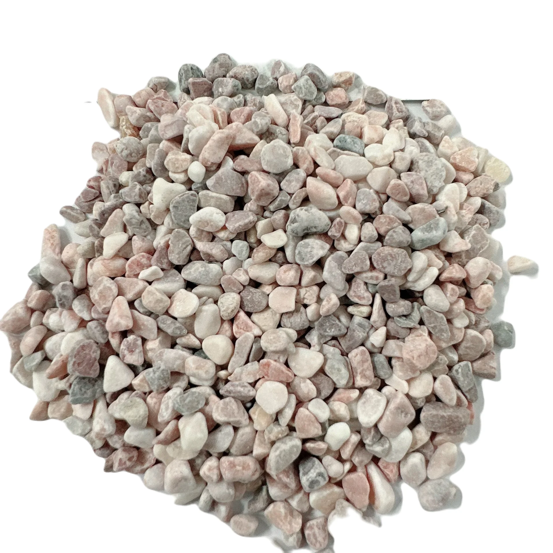 Manufacturer Price on Polished Natural Stone Landscaping Pebbles White Black Grey Pink Gravel-Cheap Options Available!