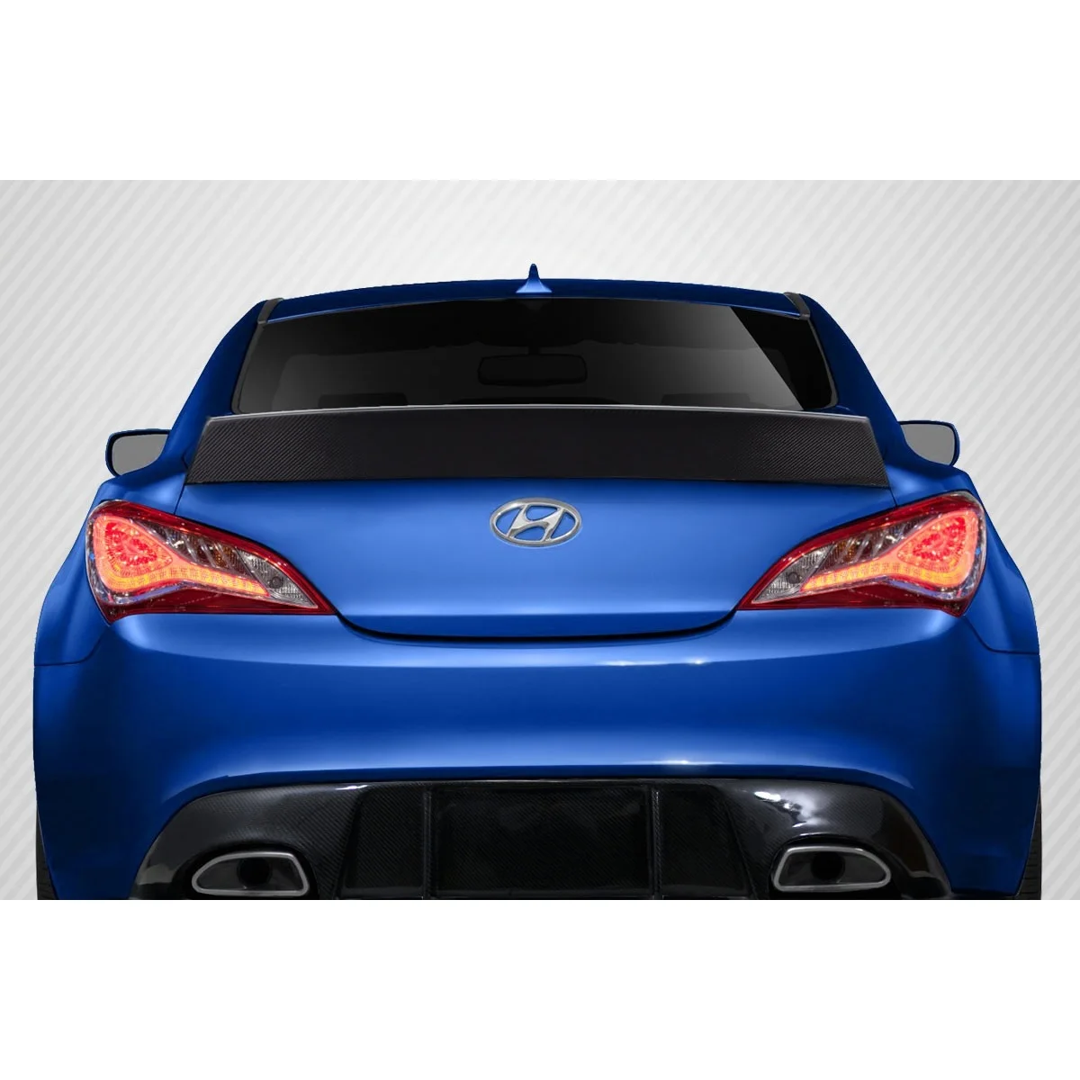 2010-2016 Hyundai Genesis Coupe Carbon Creations RBS Rear Wing Spoiler - 1 Piece