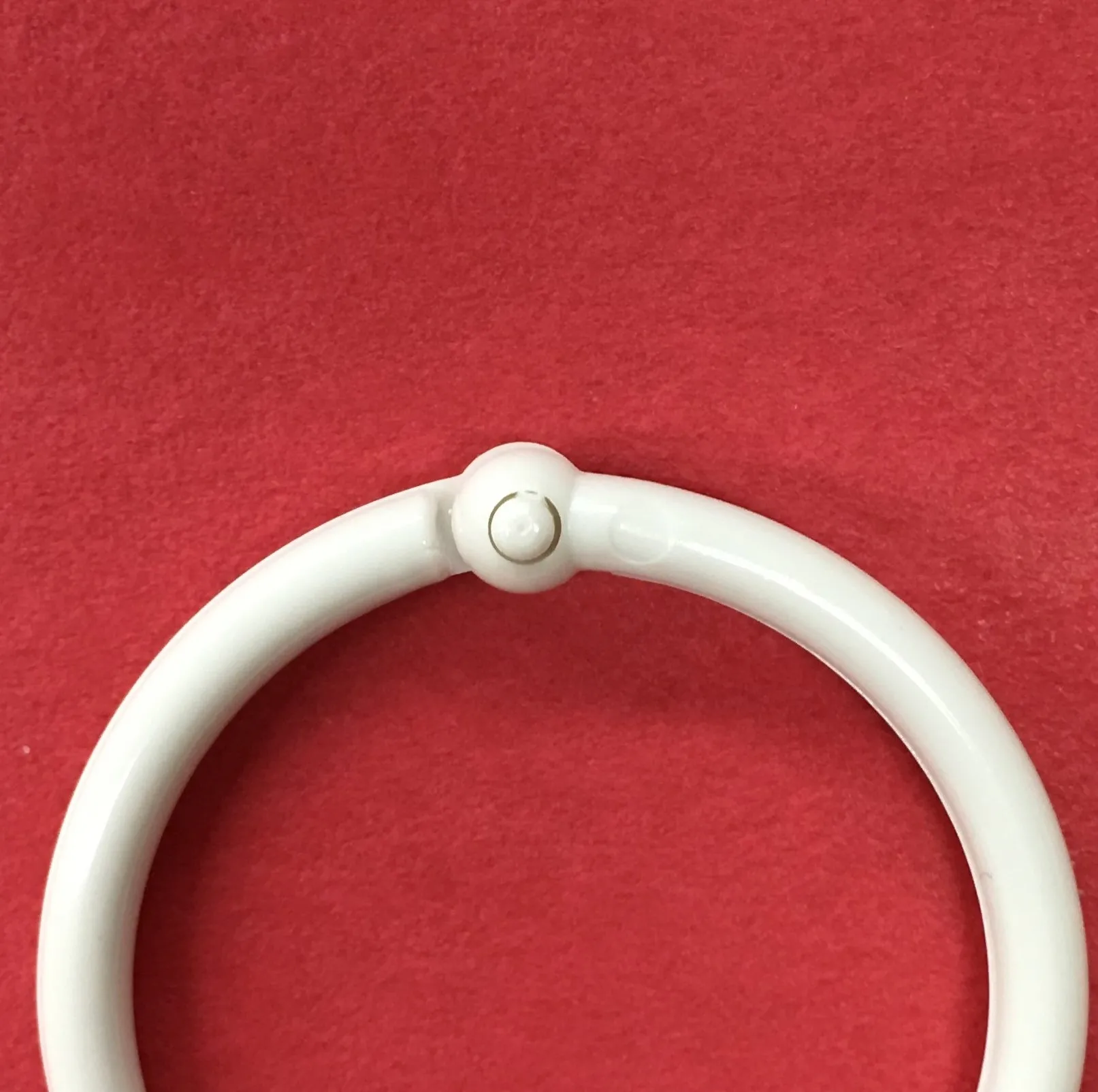 Custom Wholesale Nylon Ring Fastener Small Plastic Hanging Accessories for Binders Files Flyers-Snap Function