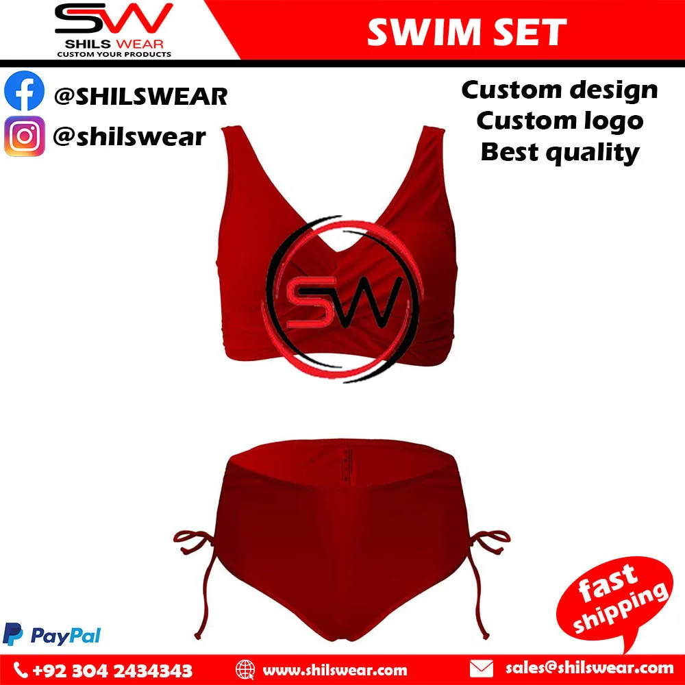 2024 Sexy Cross Halter Neck Bikini 2 Pieces Swimsuit Women String Swimwear Padded Beachwear Bathing Suit
