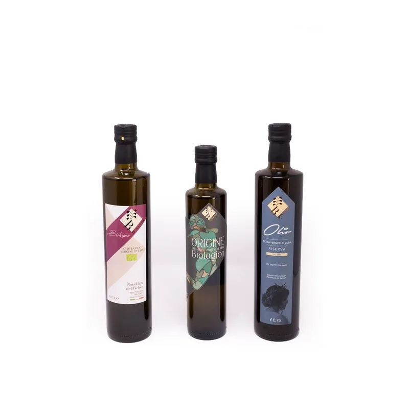 Top quality Italian Extravirgin Olive Oil harvested by hand assorted GIFT BOX (12pcs) finest rank ready to ship