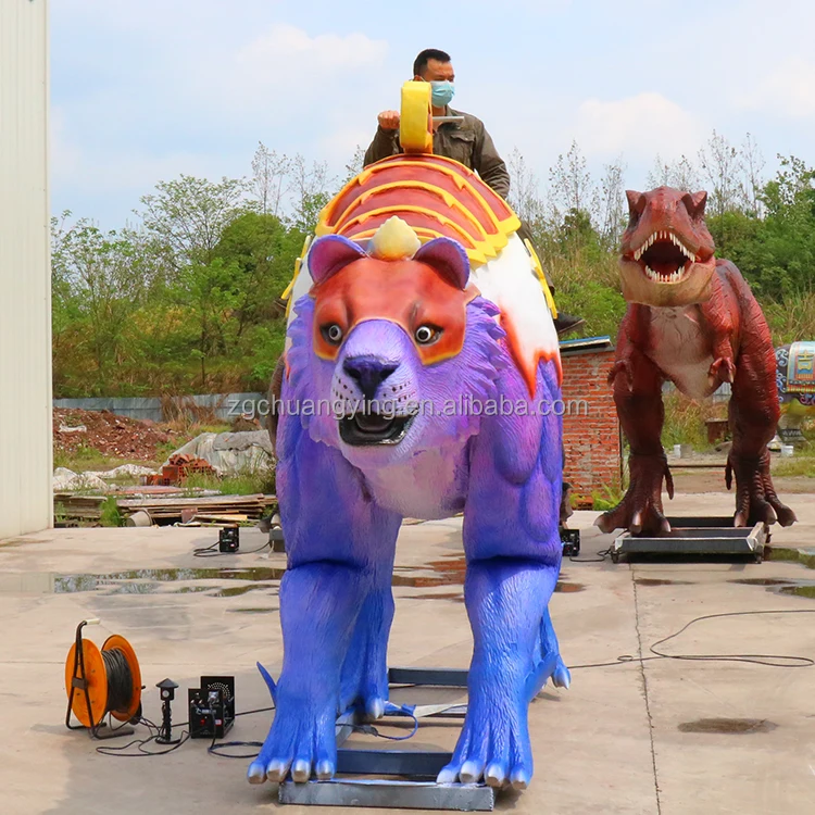Amusement Park Rides Coin Operated Ride on a Monster