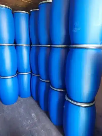 200l 220l barrel 55 gallon blue drum plastic stacking drums
