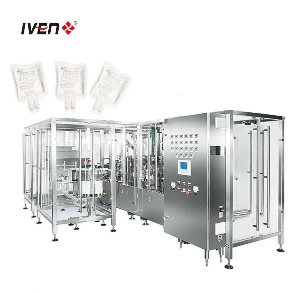 500ml Lactated Ringer From A to Z Normal Saline Intravenous Solution Filling Machine Manufacturing Plant
