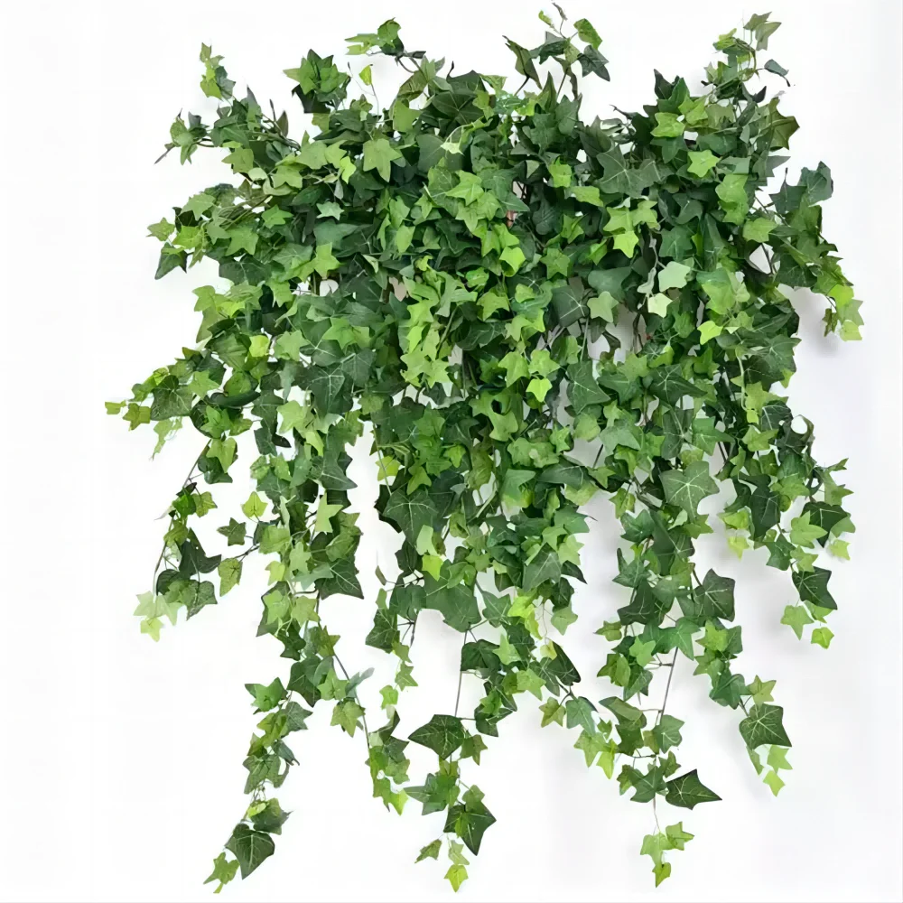 Eco friendly no odor realistic artificial ivy wall hanging greenery home decor ideas decora fence artificial vines leaves
