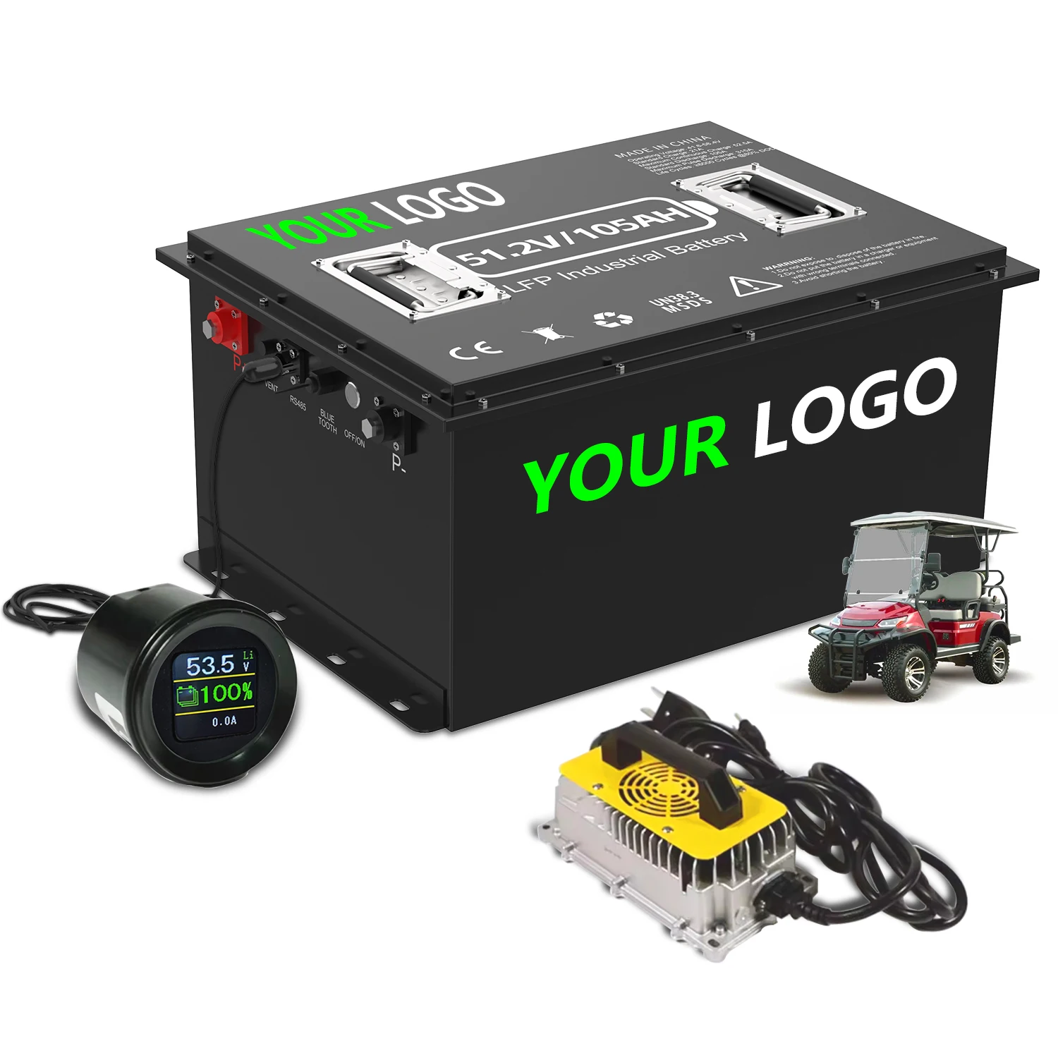 Best Selling Golf Powerwall Electric Ion Lithium Battery 36V 48V 60V 72V 50Ah 100Ah 105Ah 120Ah 200Ah Lifepo4 Batteries
