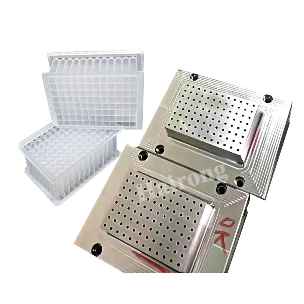 Mold parts Mold plate for 96 well centrifuge tube PCR tube Pitette tip comb Reagent Reservoir