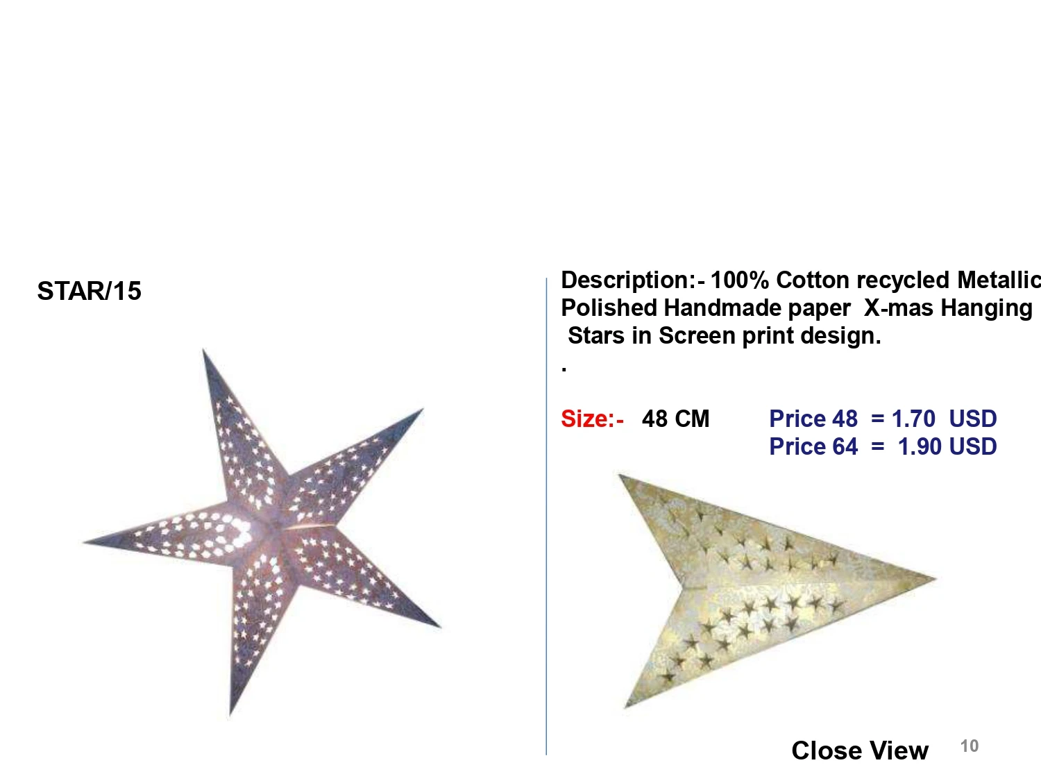 outdoor waterproof holiday christmas decoration solar star lamps garden street fairy lights star led string