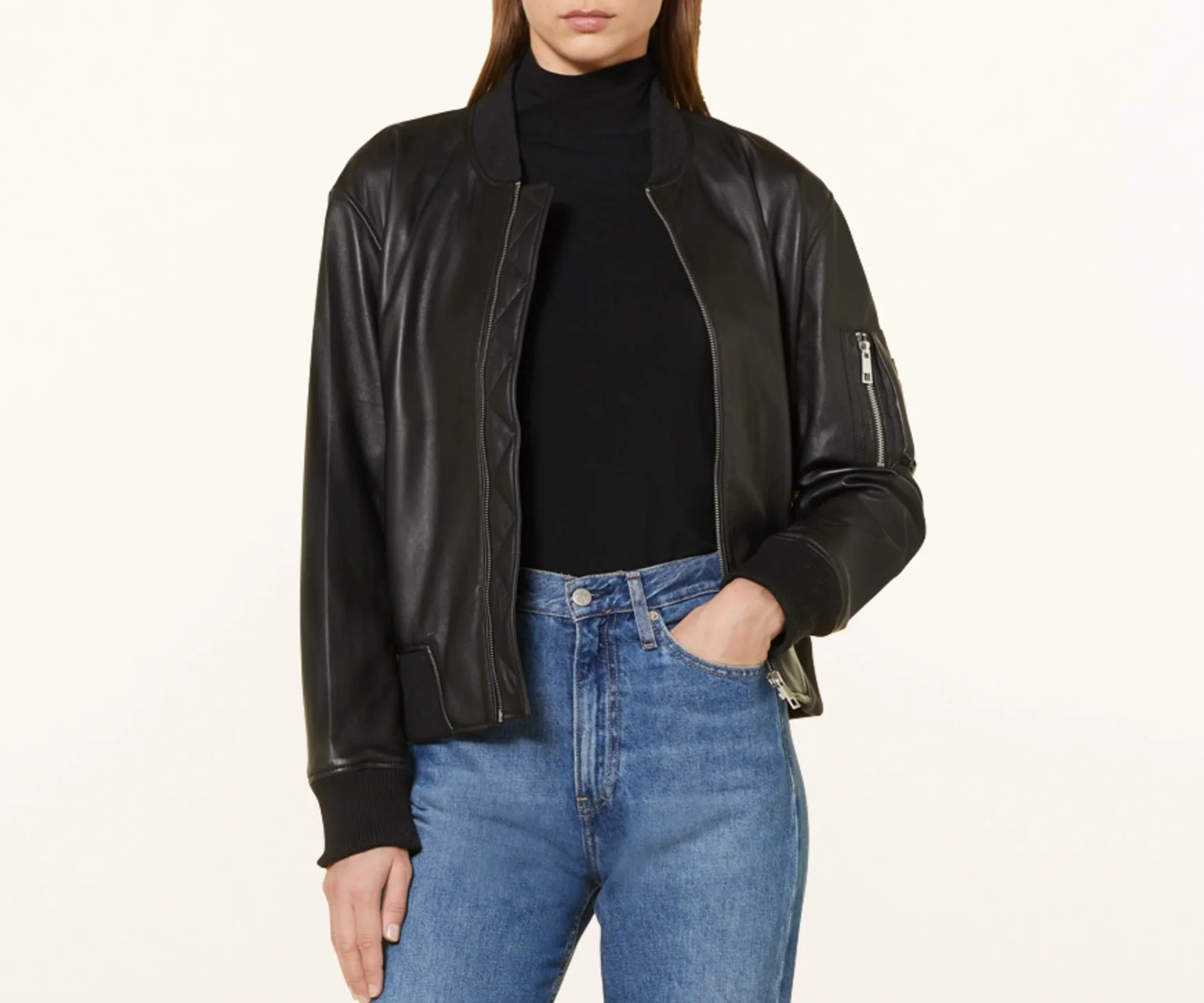 Factory Custom western style girls vintage real sheepskin leather Pakistan motorbike women genuine leather jacket for ladies