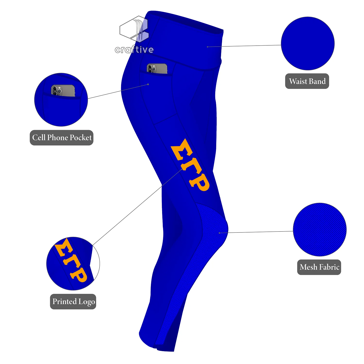 Sigma Gamma Rho Legging