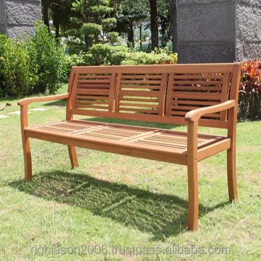 Wholesale Traditional Classic Wooden Stool Bench Backless Restaurant Bench School Bedroom Villa Bathroom Modern Garden Patio