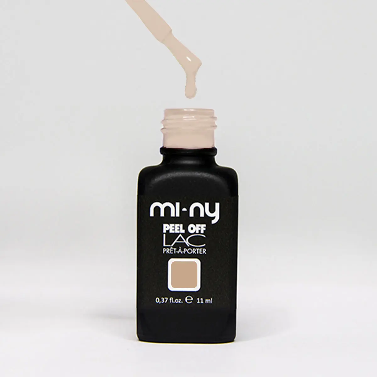 HIGH QUALITY ITALIAN REVOLUTIONARY GEL NAIL POLISH PEEL OFF LAC ONE STEP- 7 FREE FORMULATION, 3 IN 1 PRODUCT, PERFECTLY NUDE