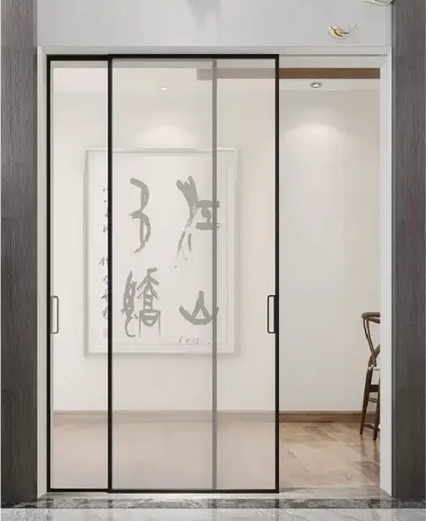 Aluminum Sliding Door Track Profiles Frame Line Series