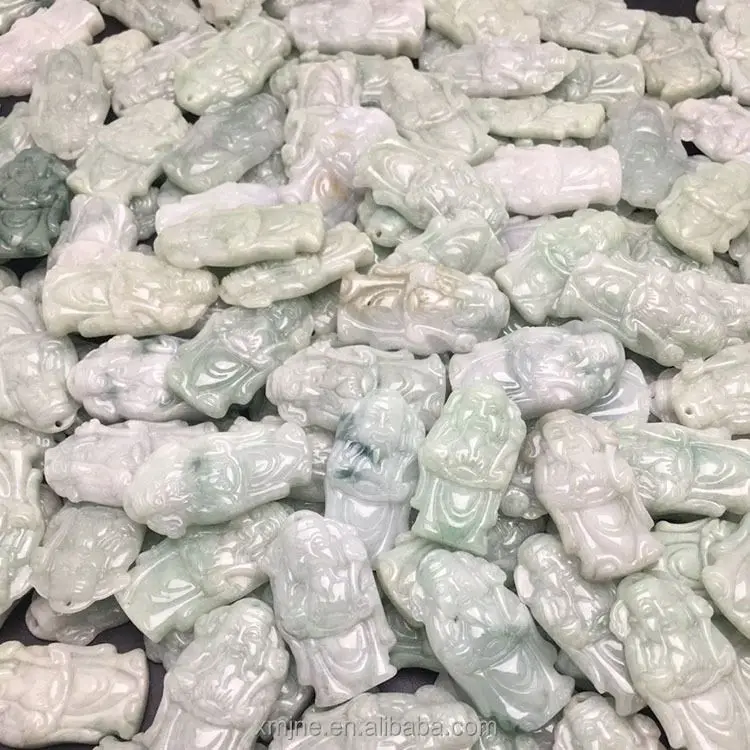 Jadeite Certified Grade A Myanmar  Small Pendant Pendant Jewelry  Miscellaneous Flower Pieces Factory Direct Wholesale
