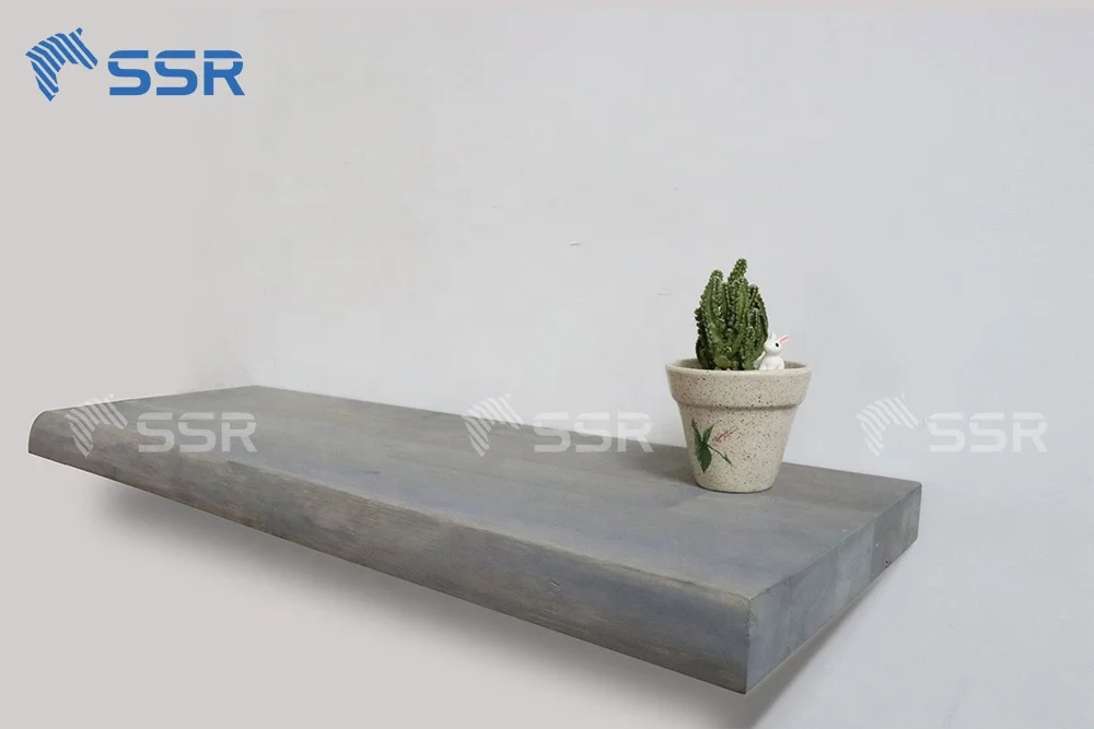 Acacia Wood Floating Shelves/ Storage Shelf Made In Viet Nam High Quality