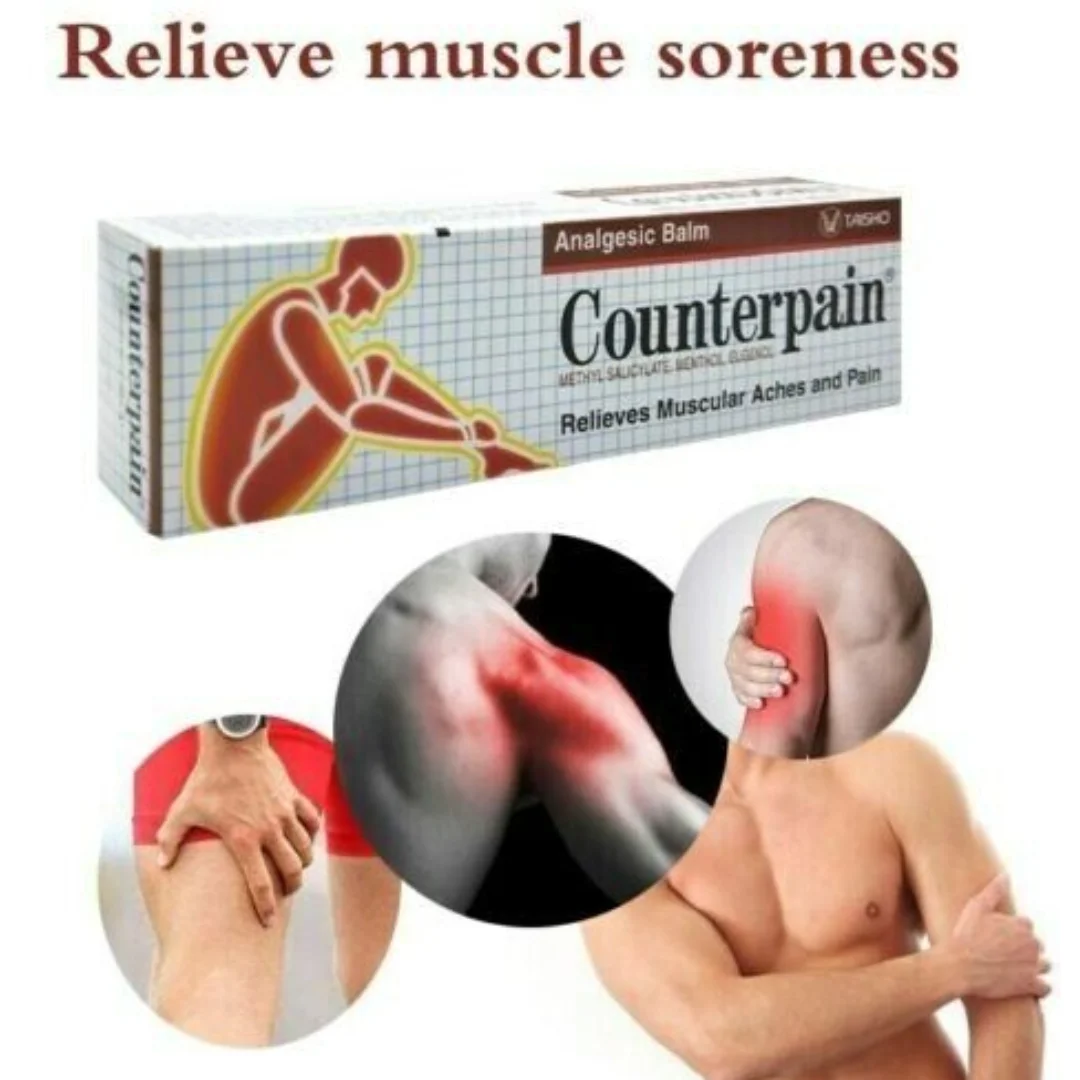 Counterpain Analgesic Balm Hot Heat Relief Muscular Aches 30g.