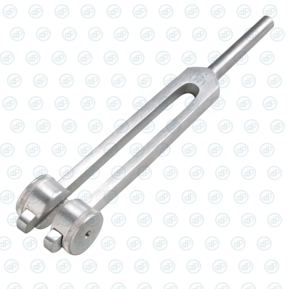 Medical-Grade C128 Hz Tuning Fork - Fixed Weights Non-Magnetic Lightweight Portable Corrosion Resistant Extra Long Handle CE ISO