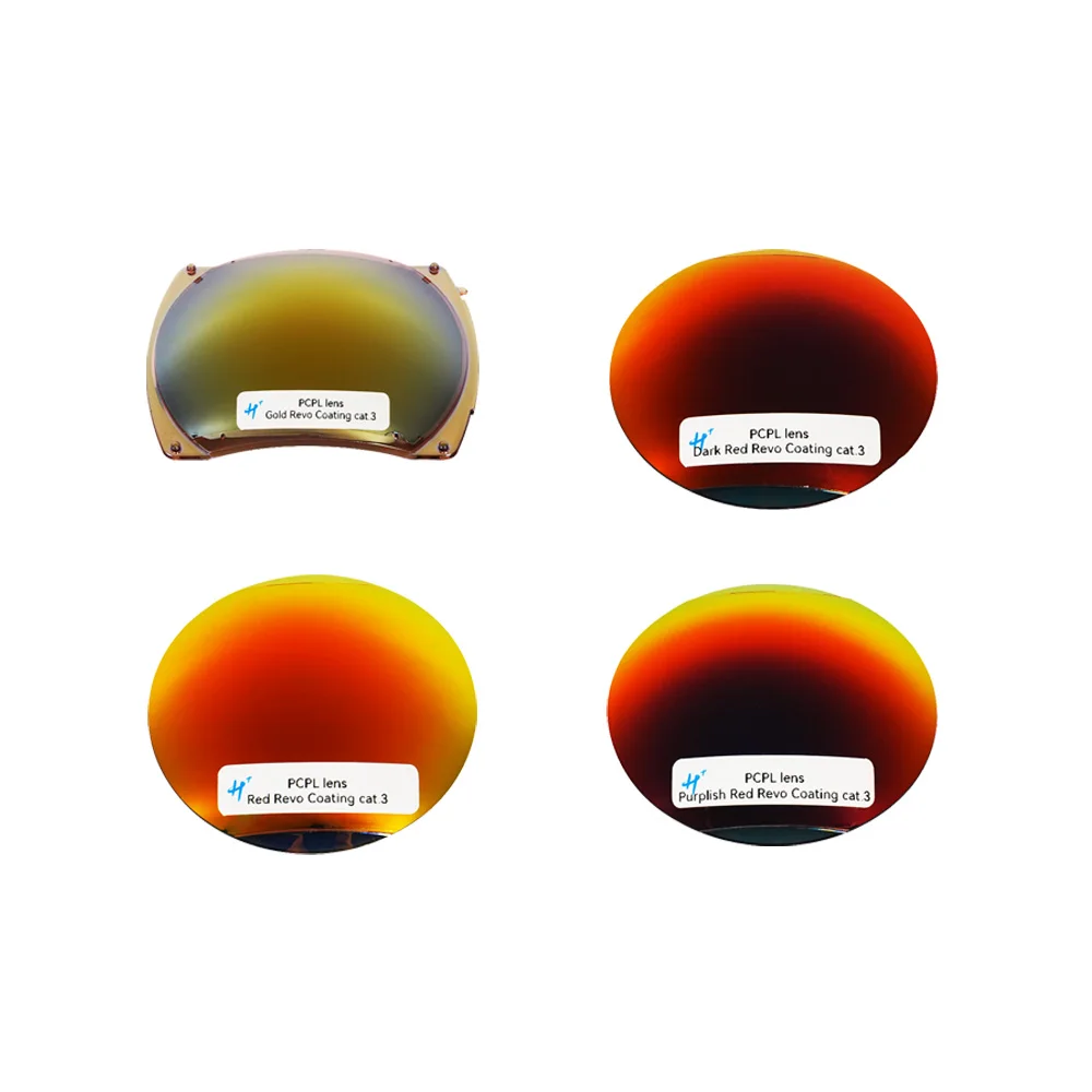 Taiwan hot selling Photochromic Lens featuring Sun-responsive glasses suitable to make hard hats with transition shields for bui