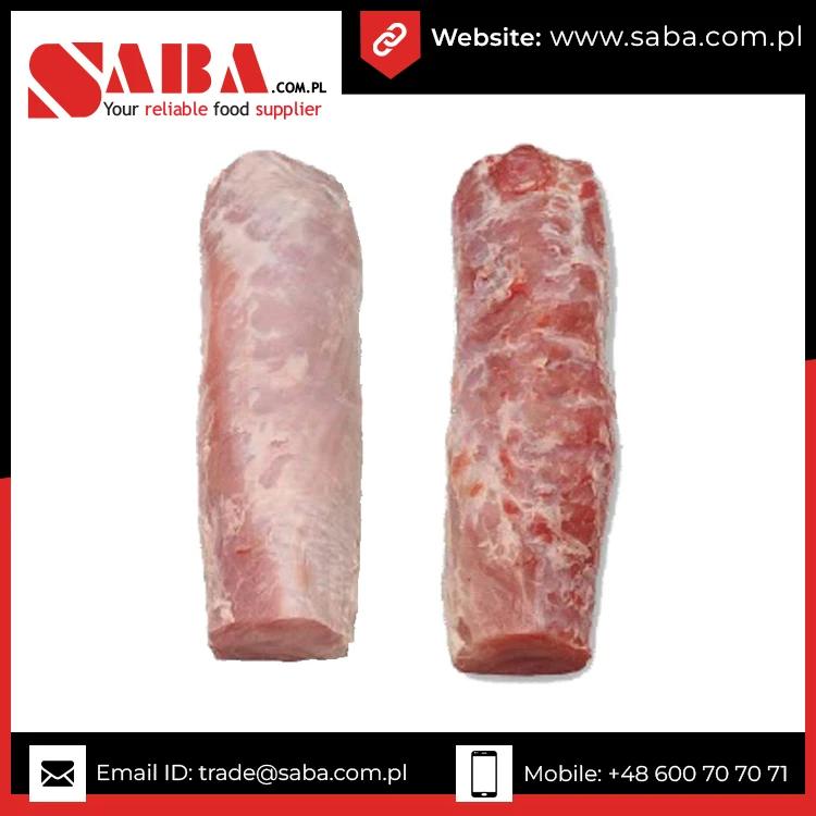 Wholesale Price Halal Frozen Pork Loin Boneless Meat From Poland Manufacture
