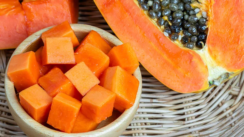 Cheapest price - FROZEN PAPAYA TROPICAL FRUIT - Natural Sweet from MEKONG DELTA VIETNAM