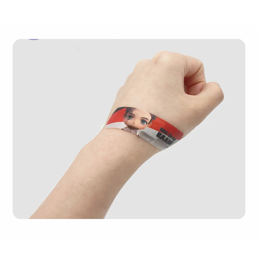 TinyTAN Disposable Bandage_Mic Drop 10 different bandage designs per member Made In Korea Hot Product