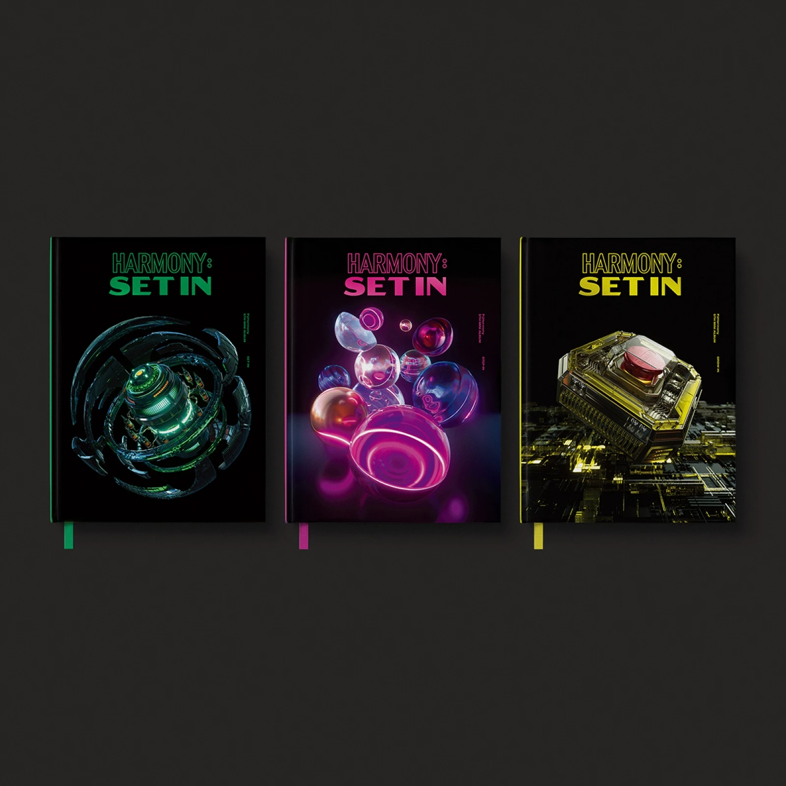 [Official KPOP Albums] Korean IDOL Boy Group P1Harmony 5TH MINI ALBUM HARMONY : SET IN