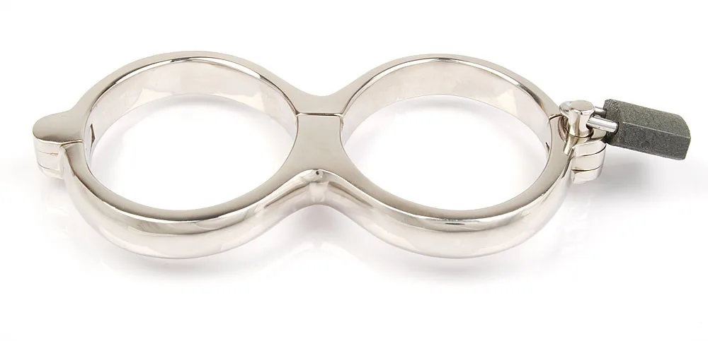 Stainless Steel Bdsm Bondage  Customized Size Kubind Handcuffs