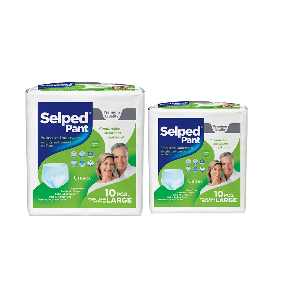 Selped Pant Protective Underwear Comfortable and Soft Unisex Adult Diaper Adult Pants Diaper at Good Price