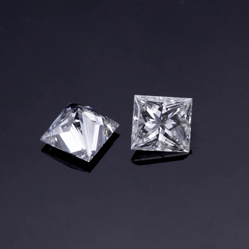 1.5X1.5mm - 5X5mm DEF VS Melee Square Cut Lab Grown Diamond